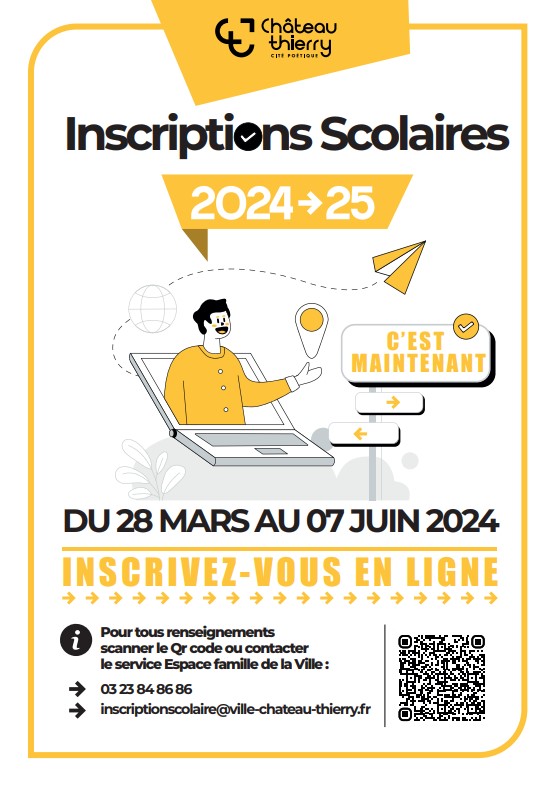 Inscriptions Scolaires Pour La Rentr E Ch Teau Thierry