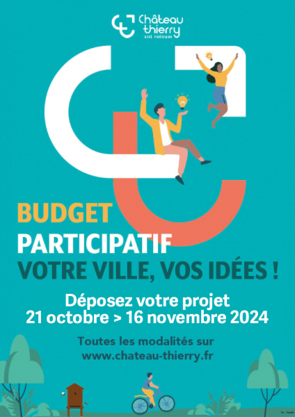 Budget participatif 2025 : déposez vos projets du 21 octobre au 16 novembre